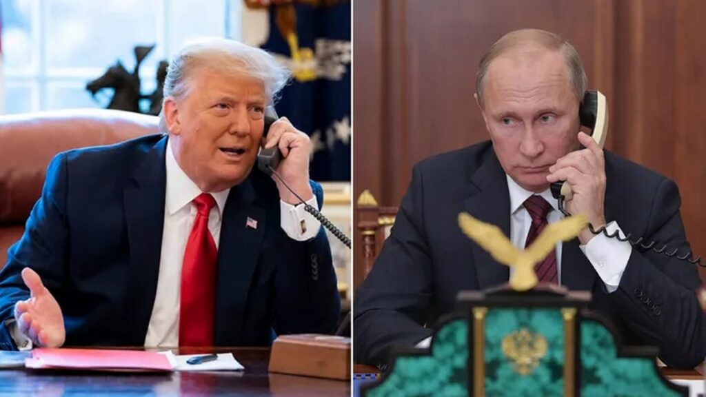Трамп сообщил, что провел телефонный разговор с Путиным