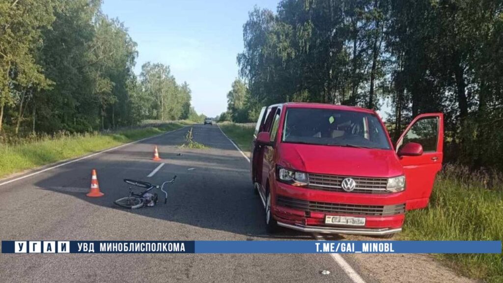 В Минском и Червенском районах в ДТП пострадали несовершеннолетние